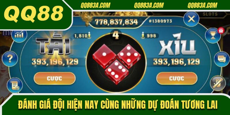Một số cửa cược được áp dụng trong tài xỉu QQ88